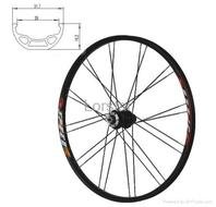 Mountain Bicycle Wheel Clip Art