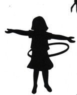Little Girl Silhouette N4