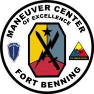 Maneuver Center Of Excellence Logo drawing