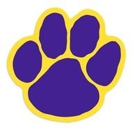 Auburn Tiger Paw Print N4