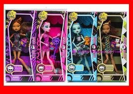 Monster High Dolls As Cartoon