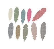 Hipster Feather Clip Art