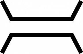 Pictogram For A Simple Bridge Vector Image