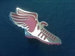 Track Shoe With Wings drawing