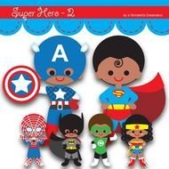 Free Printable Superhero Clip Art N2