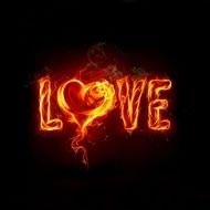 Love On Fire drawing