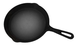 frying pan on a white background