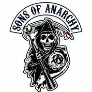 Sons Of Anarchy Reaper Logo Patch
