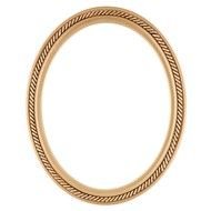 oval gold frame