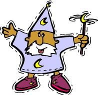 Card Magic Trick Clip Art N23