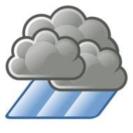 Heavy Rain Weather drawing
