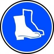 Safety Boots Clip Art N12