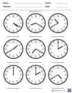 Math Worksheets Printable