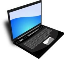 Laptop Computer Clip Art N28