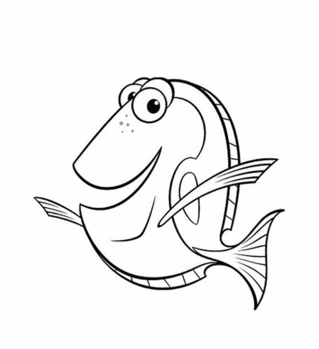 Nemo Coloring Pages