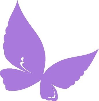 Pink Butterfly Clip Art N39