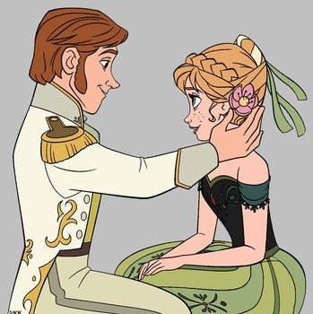 Frozen Anna And Hans Clip Art