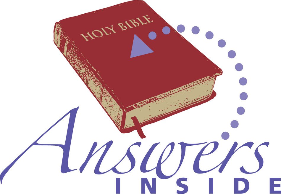 Bible with answers inside