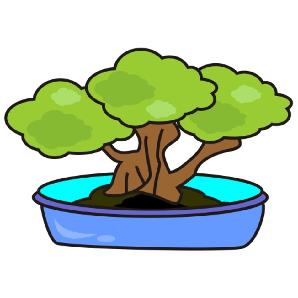 Bonsai Tree Clip Art N10