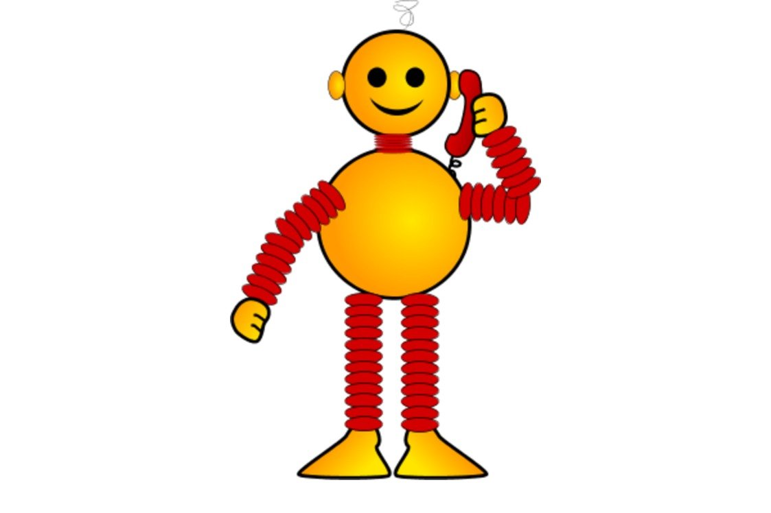 Talking On Phone Clip Art N12