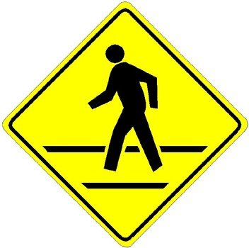 Pedestrian Crossing Sign N9