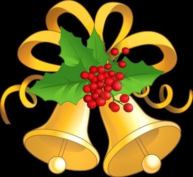 Christmas Bells Clip Art PNG