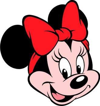 Minnie Mouse Face Clip Art N7