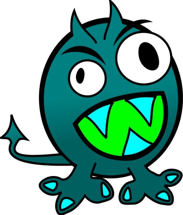 Cartoon Monster Clip Art N36
