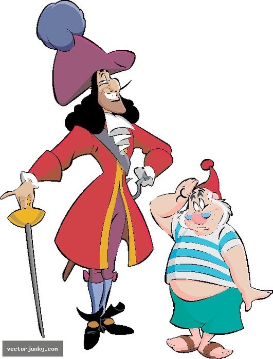 Peter Pan Captain Hook N12