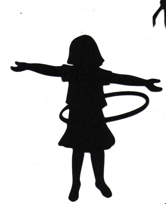 Little Girl Silhouette N4