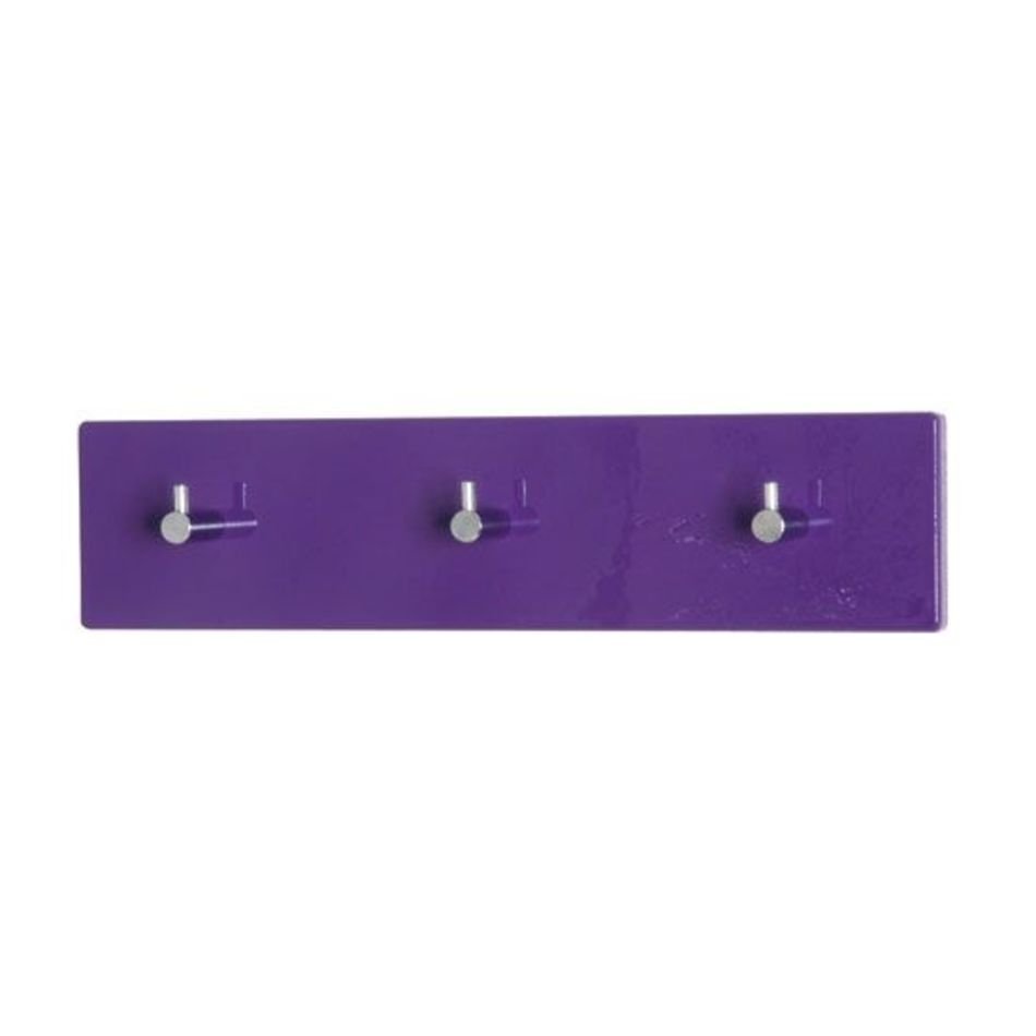 Wall Mounted Purple Coat Hanging Rack 42856