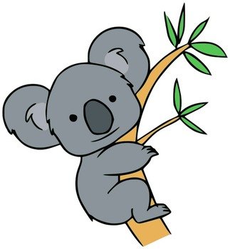 Cartoon Koala Clip Art N7