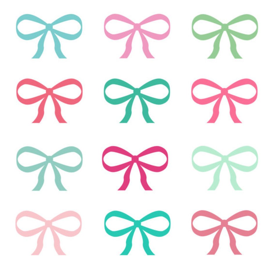 Pretty Bow Clip Art N2