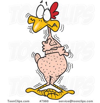 Cold Chicken Clip Art