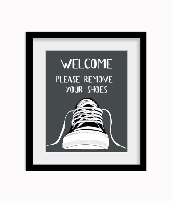 Please Remove Your Shoes Sign Printable Free Image Download