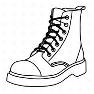 Boot Clip Art Black And White N7