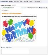 Birthday Wishes Sample