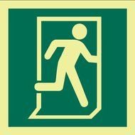 Man Running Sign