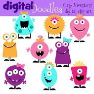 Monster Clip Art N50