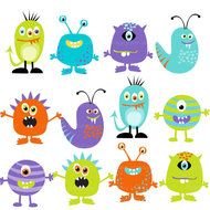 Monster Clip Art N51