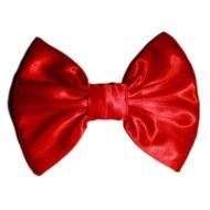 Red Hair Bow Clip Art N4