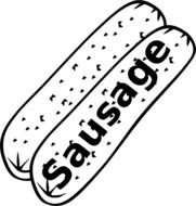Breakfast Sausage Clip Art N8