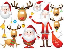 Santa Claus Clip Art N106