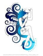 Sailor Pin Up Girl Tattoos N2
