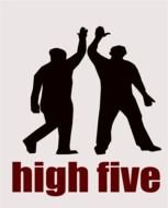 Is A Hand Gesture Which Conducted When Two Peopleraise One