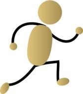 Man Jogging Clip Art N6