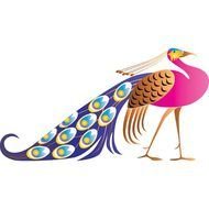 Peacock Vector Art N2