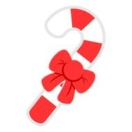 Cartoon Candy Canes N8