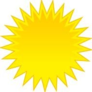 Sun Clip Art N243