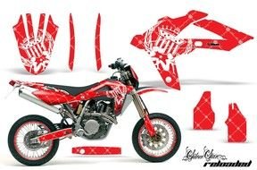 red bike set drawing